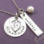 Mother Charm Necklace: Han..